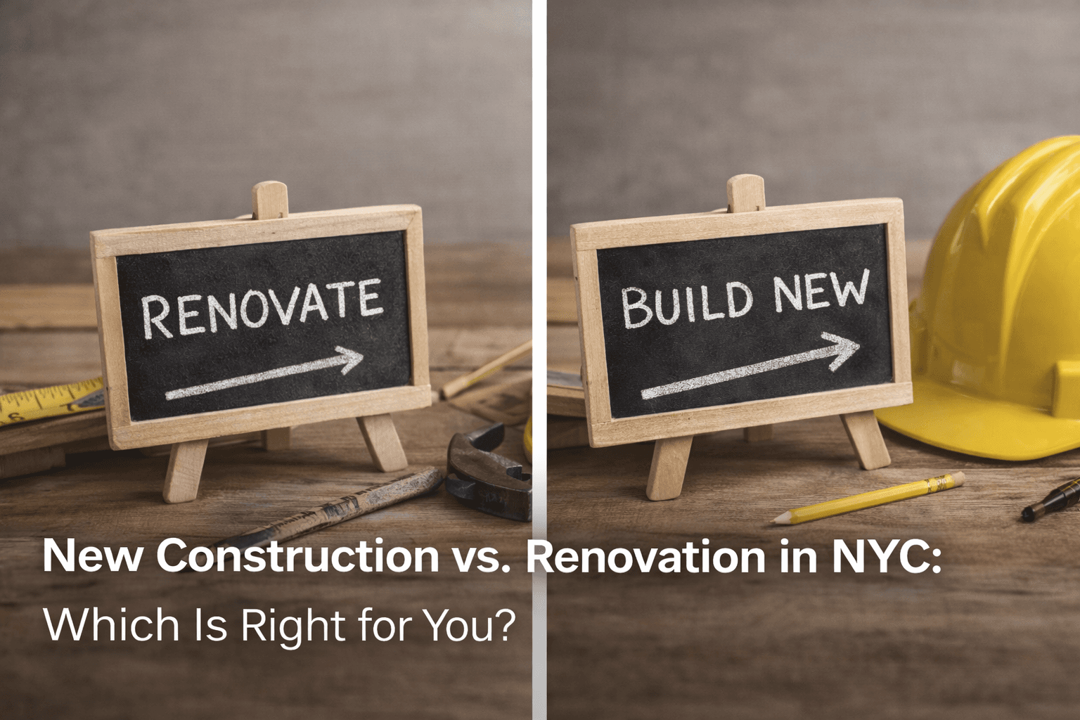 Renovate or build new